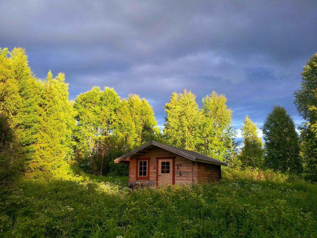 Cabin On Husky Farm Стрёмсунд Экстерьер фото